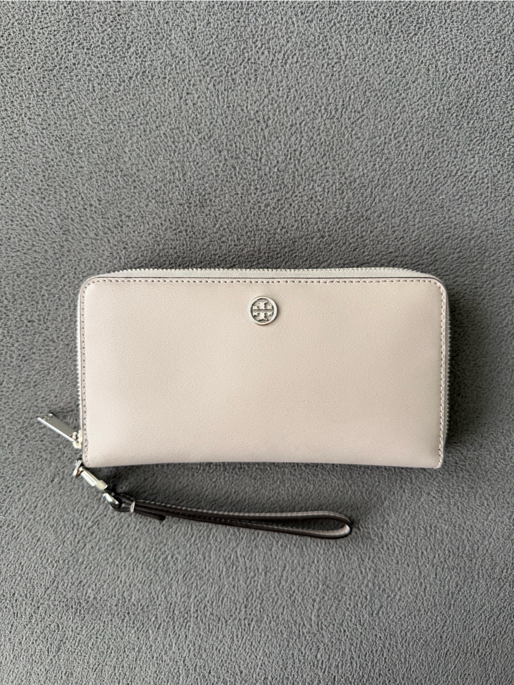 Tory Burch Small Wristlet Pouch - Warm Tan